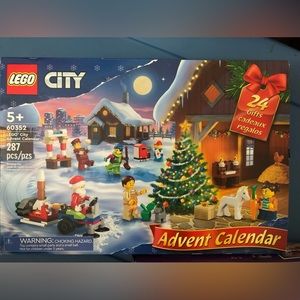 NEW LEGO City Advent Calendar 60352 Retired Rare sealed never opened